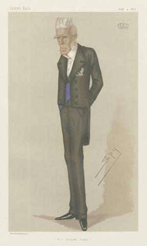 Leslie Matthew 'Spy' Ward Vanity Fair: Royalty; 'The Fourth Duke', The Duke of Cleveland, August 4, 1877