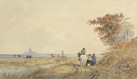 William Howes Hunt View of Yarmouth
