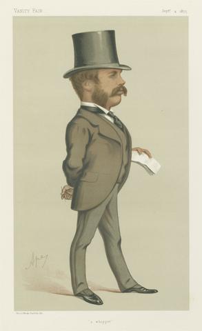 Carlo Pellegrini Politicians - Vanity Fair - 'a whipper'. Mr. William Hart Dyke. September 4, 1875