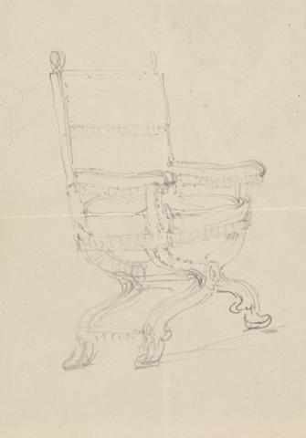 Robert Smirke Study of a Chair
