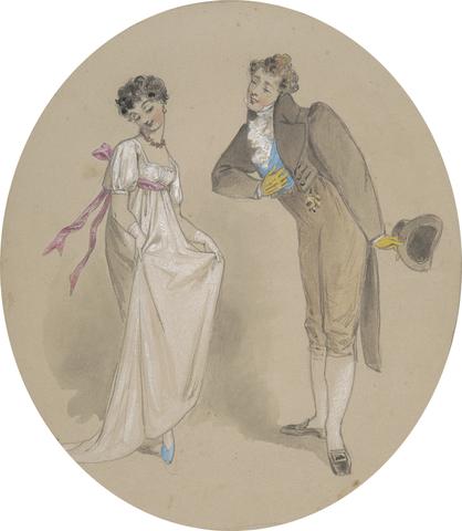 Florence Claxton Gentleman and a Lady