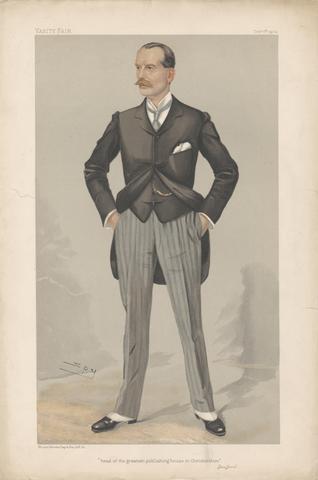 Leslie Matthew 'Spy' Ward Vanity Fair - Businessmen and Empire Builders. 'head of the greatest publishing home in Christendom'. Smith. 8 December 1904