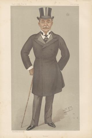 Leslie Matthew 'Spy' Ward Vanity Fair - Businessmen and Empire Builders. 'Horace'. Lord Farquhqr. 2 June 1898
