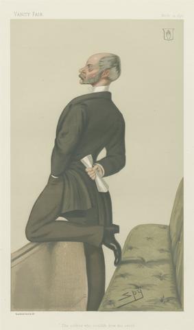 Leslie Matthew 'Spy' Ward Vanity Fair: Military and Navy; 'The Soldier who Couldn't draw his Sword', Major General Sir Henry Marshman Havelock, March 29, 1879