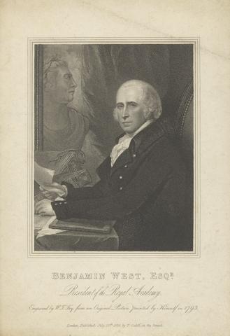 William Thomas Fry Benjamin West, Esq. President of the Royal Academy