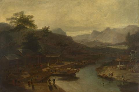 William Daniell A View in China: Cultivating the Tea Plant