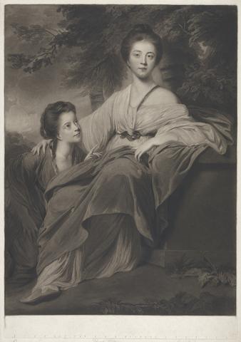 Henry Hoppner Meyer Lady Elizabeth and Lady Henrietta Montagu
