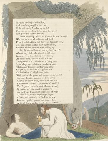 William Blake Young's Night Thoughts, Page 37, "Love, and Love Only, Is the Loan for Love"