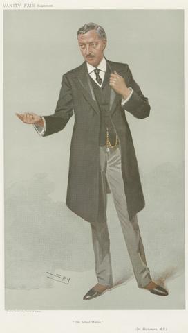 Leslie Matthew 'Spy' Ward Vanity Fair: Teachers and Headmasters; 'The School Master', Dr. Thomas James Macnamara, October 9, 1907