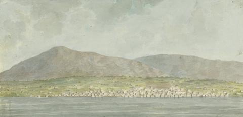 Willey Reveley Views in the Levant: Landscape With Sea, Town and Hills