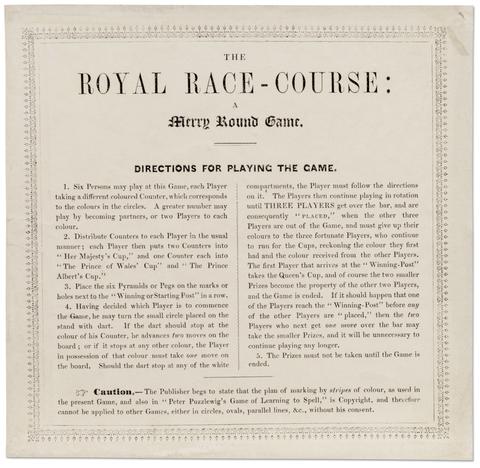  Royal race course :