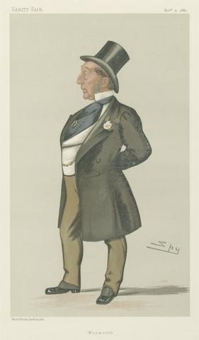 Leslie Matthew 'Spy' Ward Politicians - Vanity Fair - 'Weymouth'. Mr. Henry Edwards. November 11, 1882