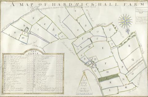 Isaac Johnson A Map of Hardwick-Hall Farm