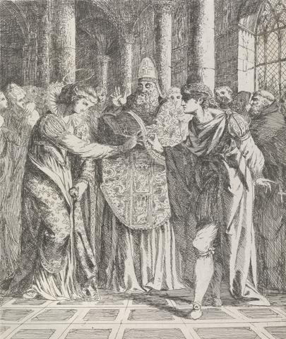 Alexander Runciman The Marriage of St. Margaret with King Malcolm