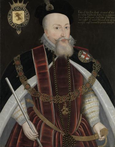 unknown artist Robert Dudley, first Earl of Leicester (1532/3–1588)