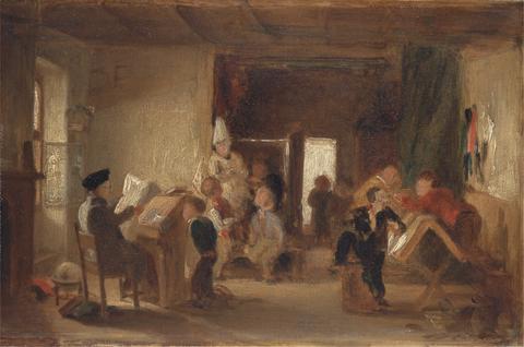 Thomas Webster A Study of 'The Schoolroom'