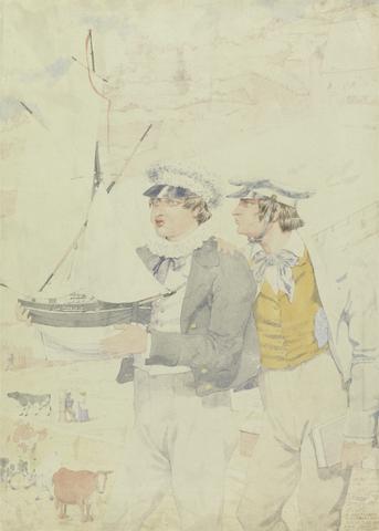 Richard Dadd Juvenile Members of the Yacht Club