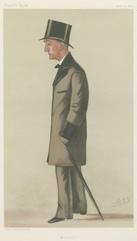Leslie Matthew 'Spy' Ward Politicians - Vanity Fair - 'Montrose'. The Rt. Hon. William Edward Baxter. April 25, 1885