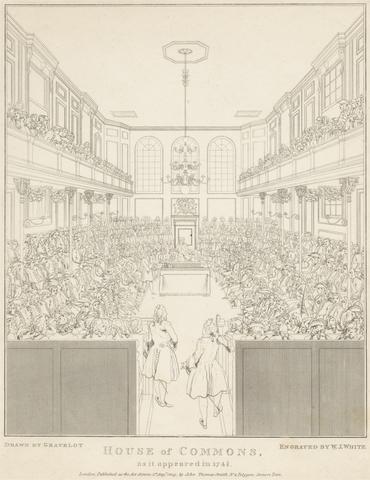 William Johnstone White House of Commons, as it appeared in 1741-2