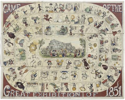 Game of the Great Exhibition of 1851 / W.P. Metchim, lith., 1 Adam St., Strand.