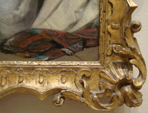 unknown artist British, Provincial Rococo frame