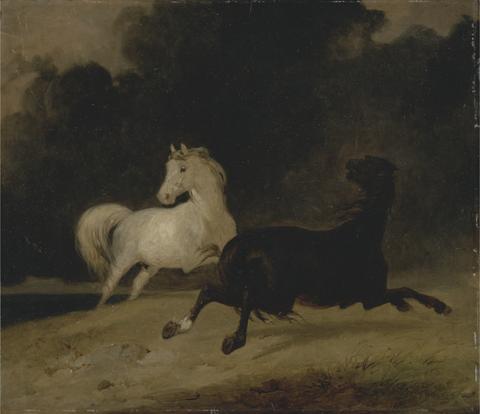 Thomas Woodward Horses in a Thunderstorm