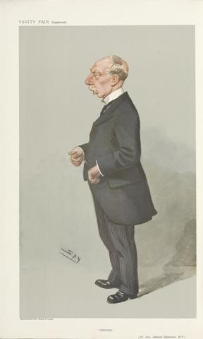 Leslie Matthew 'Spy' Ward Politicians - Vanity Fair. 'Admiralty'. The Rt. Hon. Edmund Robertson. 12 June 1907