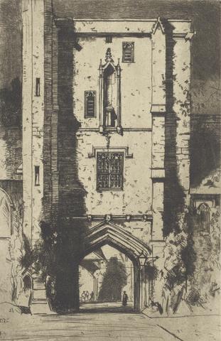 Sir David Young Cameron Beaufort's Tower, St. Cross