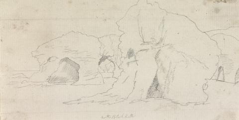 Henry Swinburne Rocky Landscape with Grotto