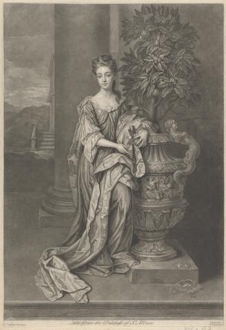 John Faber the Younger Her Grace the Duchess of St. Albans