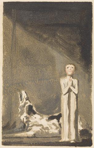 William Blake The First Book of Urizen, Plate 24 (Bentley 26)