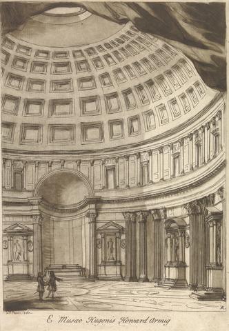 George Knapton Untitled: Interior with domed ceiling