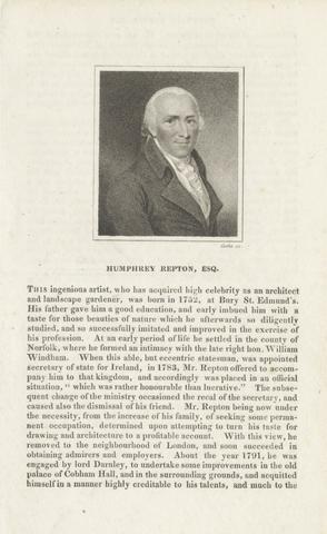 George Cooke Humphry Repton, Esq.