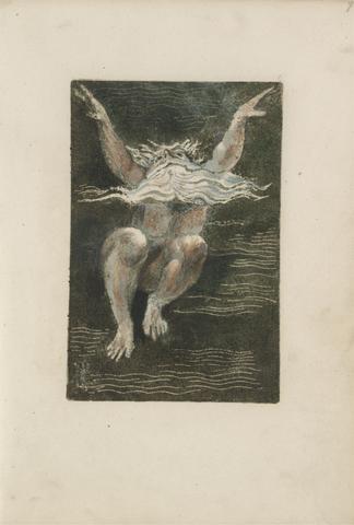 William Blake The First Book of Urizen, Plate 7 (Bentley 12)