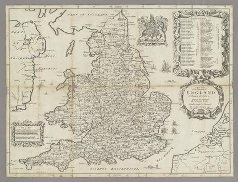 Ogilby, John, 1600-1676. Mr. Ogilby's Pocket book of roads :