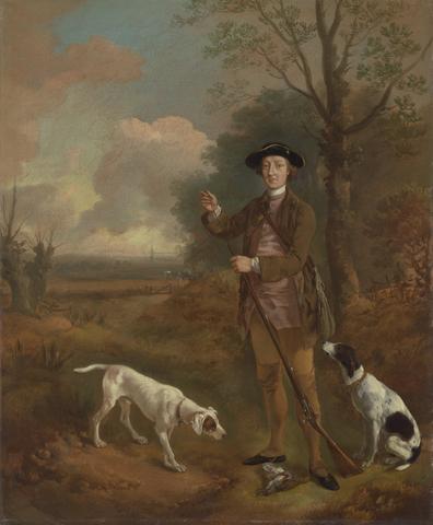 Thomas Gainsborough RA Major John Dade of Tannington, Suffolk