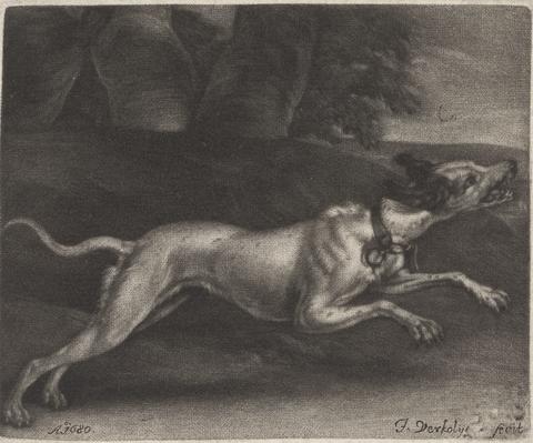 Jan Verkolje A Running Dog