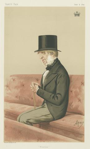 Carlo Pellegrini Politicians - Vanity Fair - 'Positions'. The Duke of Devonshire. June 6, 1874