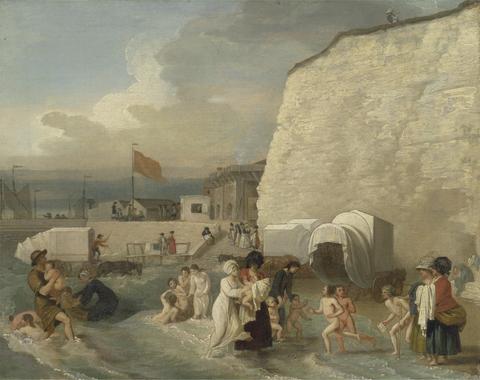 Benjamin West The Bathing Place at Ramsgate