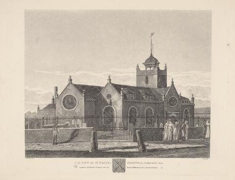 unknown artist North East View of St. Paul's Shadwell