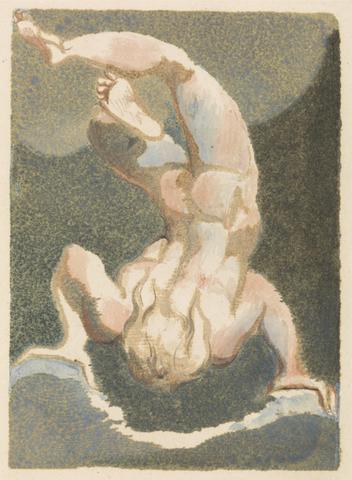 William Blake The First Book of Urizen, Plate 14 (Bentley 14)