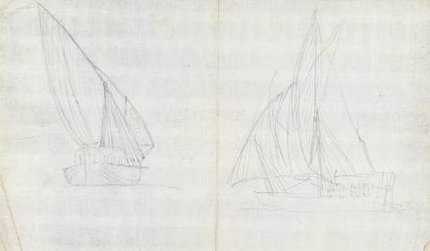 James Bruce Studies of a Dhow