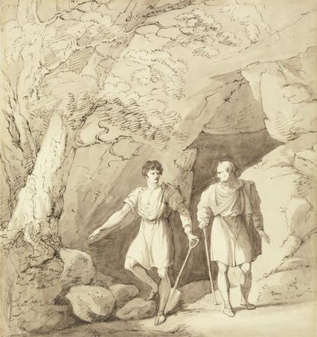 unknown artist Alcibiades and Timon