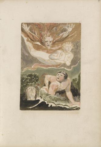 William Blake The First Book of Urizen, Plate 4 (Bentley 24)