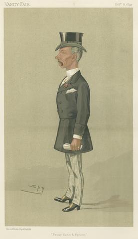 Leslie Matthew 'Spy' Ward Politicians - Vanity Fair. 'Prosy facts and figures. Mr. Seymour Keay. 8 October 1892