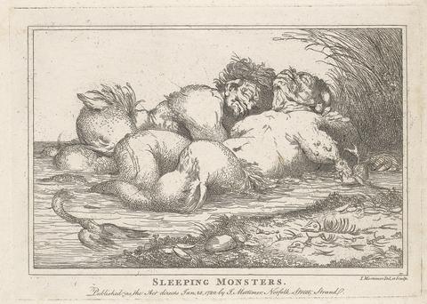 John Hamilton Mortimer Sleeping Monsters