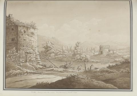 Sir Richard Colt Hoare Ferry over the river Vulturnus, Sept.r 1790