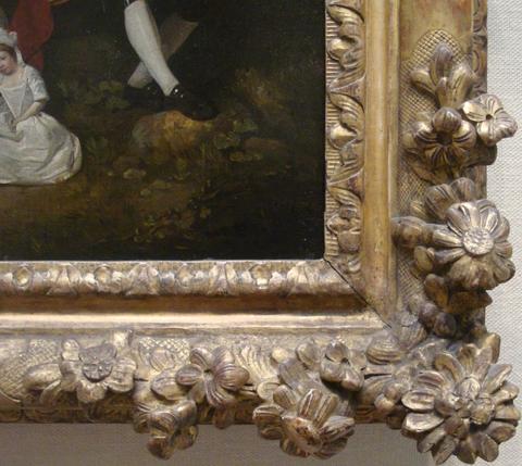 unknown framemaker French, Louis XIV 'Flower corner' frame