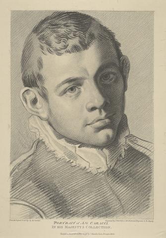 Francesco Bartolozzi RA Portrait Of Annibale Caracci