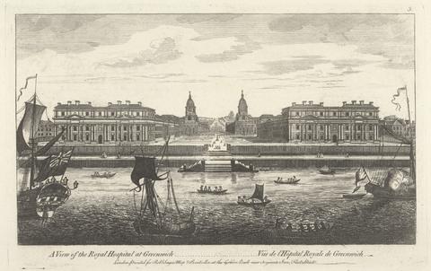 unknown artist A View of the Royal Hospital at Greenwich